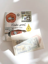 Load image into Gallery viewer, [SAMPLER] Eric Small Things Washi Sticker Flakes with Gold Foil
