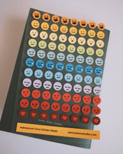 Load image into Gallery viewer, *New* Face Your Feelings Vinyl Sticker Sheet
