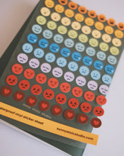 Load image into Gallery viewer, *New* Face Your Feelings Vinyl Sticker Sheet
