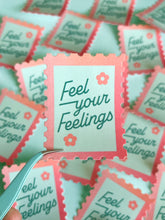 Load image into Gallery viewer, Feel Your Feelings ✧ Sticker Flake
