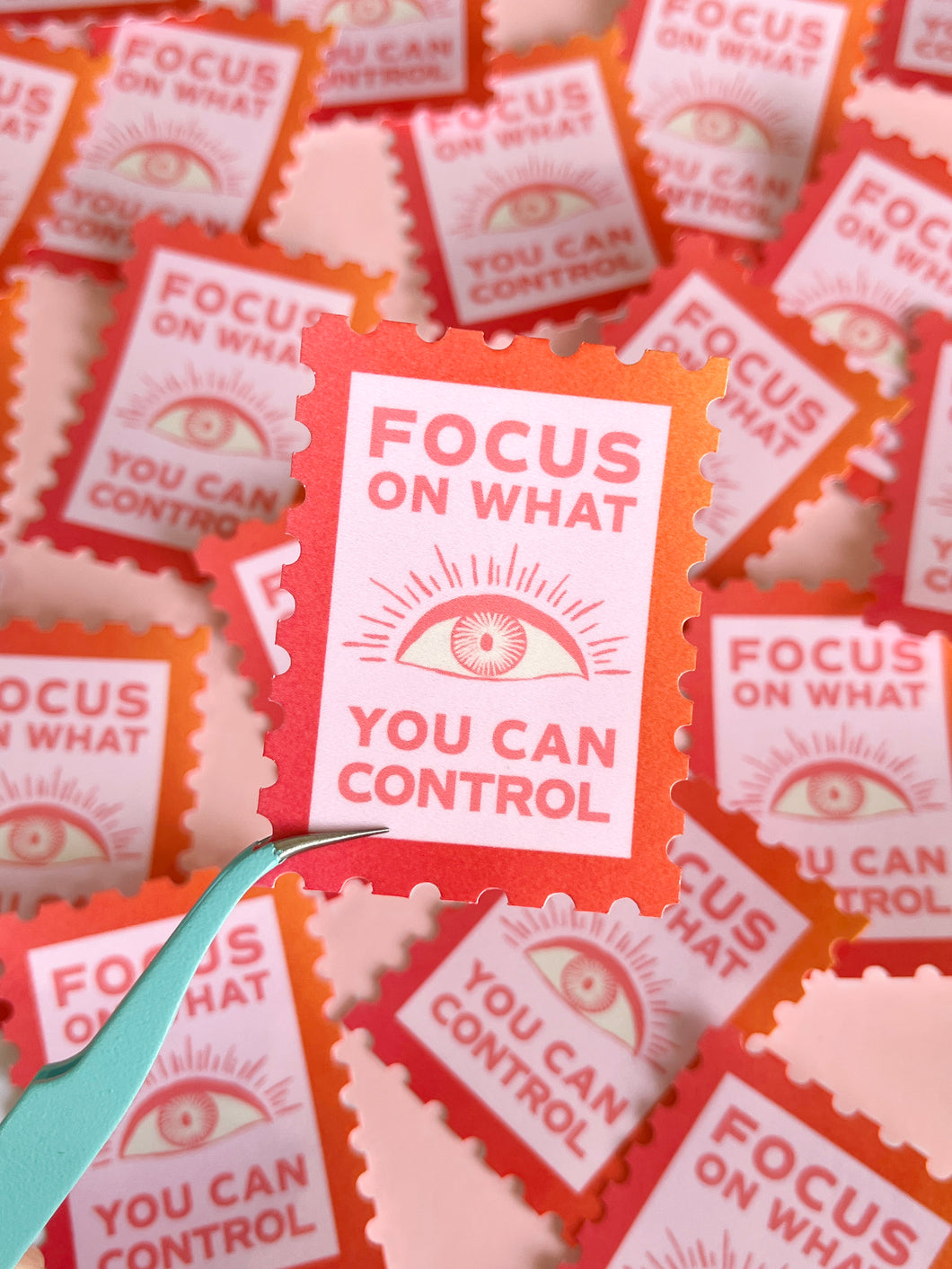 Focus on What You Can Control ✧ Sticker Flake