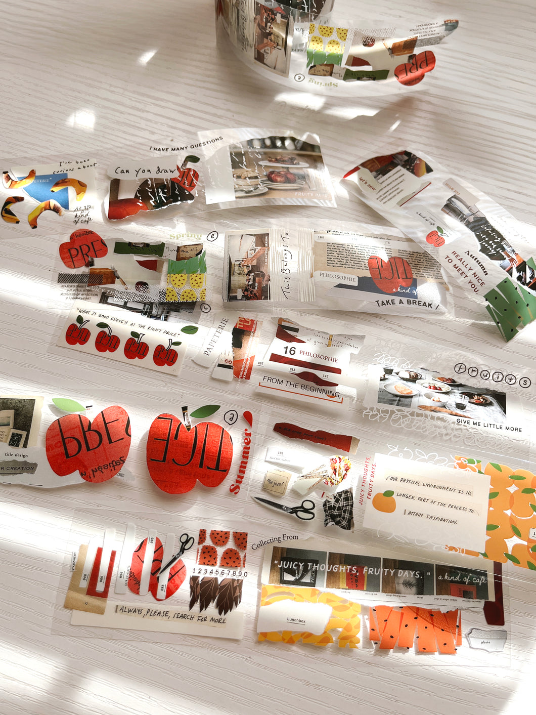 [SAMPLER] Fruity Idea Book PET Tape by a kind of cafe