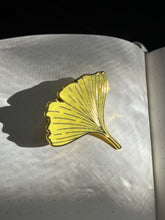 Load image into Gallery viewer, Ginkgo Leaf Journal Clip
