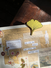 Load image into Gallery viewer, Ginkgo Leaf Journal Clip
