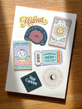 Load image into Gallery viewer, Don't Worry About the Future Moon Tarot ✧ Special Sticker Flake
