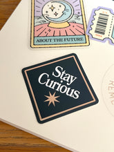 Load image into Gallery viewer, Stay Curious ✧ Special Sticker Flake
