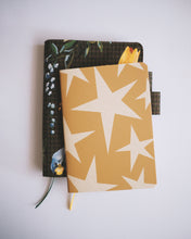 Load image into Gallery viewer, Stars Gold ✺ A6 Pocket Journal
