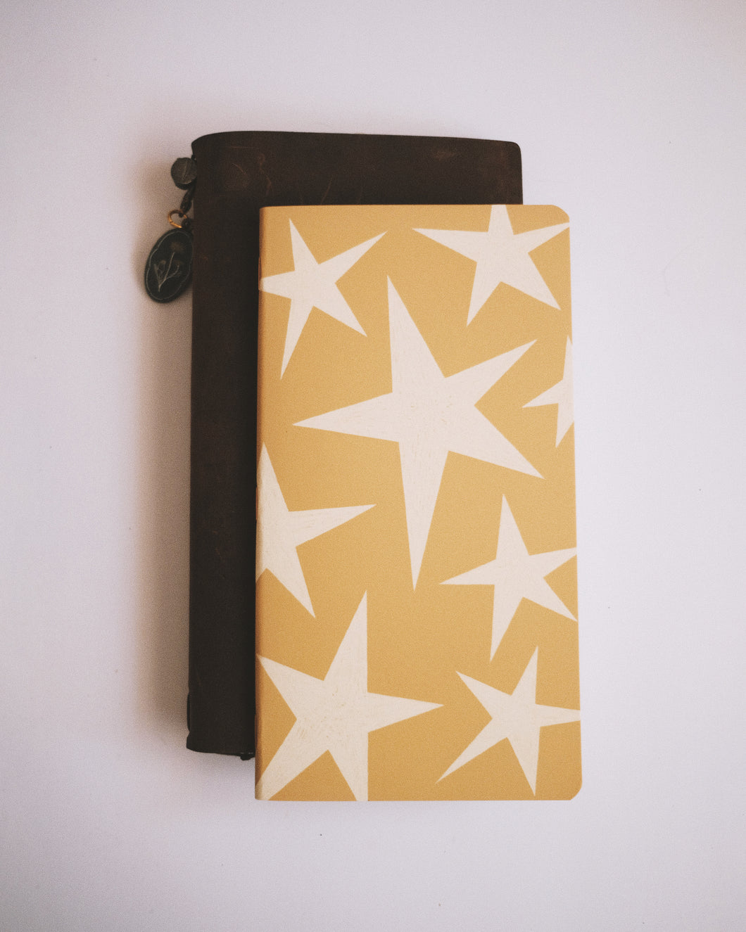 Stars Gold ✺ Travel-sized Journal
