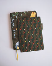 Load image into Gallery viewer, Wallpaper Green ✺ A6 Pocket Journal
