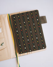 Load image into Gallery viewer, Wallpaper Green ✺ A6 Pocket Journal
