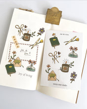 Load image into Gallery viewer, Joie de Vivre 🌼 Clear Sticker Sheet
