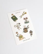 Load image into Gallery viewer, Joie de Vivre 🌼 Clear Sticker Sheet
