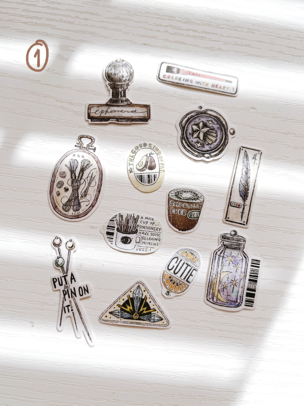 [SAMPLER] LCN Mini Sticker Flakes