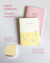 Load image into Gallery viewer, Gingham Brown Cream ✺ Travel-sized Journal
