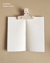 Load image into Gallery viewer, Gingham Brown Cream ✺ Travel-sized Journal
