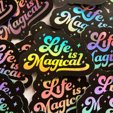 Load image into Gallery viewer, Life is Magical ✧ Sticker Flake
