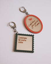 Load image into Gallery viewer, Look How Far You&#39;ve Come Mirror Keychains
