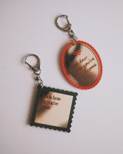 Load image into Gallery viewer, Look How Far You&#39;ve Come Mirror Keychains
