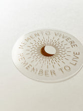 Load image into Gallery viewer, Memento Vivere ✧ Special Sticker Flake

