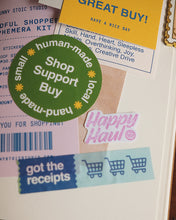 Load image into Gallery viewer, Mindful Shopper Clear Stamp Sheet
