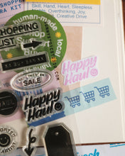 Load image into Gallery viewer, Mindful Shopper Clear Stamp Sheet
