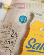 Load image into Gallery viewer, Mindful Shopper Clear Stamp Sheet
