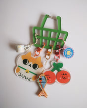 Load image into Gallery viewer, Add to Basket Carabiner + Charm

