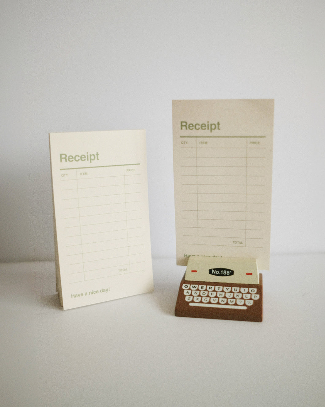 Mindful Shopper Receipt Pad