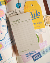 Load image into Gallery viewer, Mindful Shopper Receipt Pad
