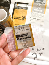 Load image into Gallery viewer, [SAMPLER] Mr. Eggplants Memento Washi Tape
