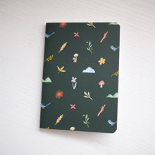 Load image into Gallery viewer, Nature Walk Moss ✺ A6 Pocket Journal
