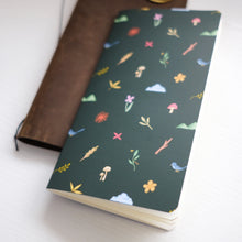 Load image into Gallery viewer, Nature Walk Moss ✺ Travel-sized Journal
