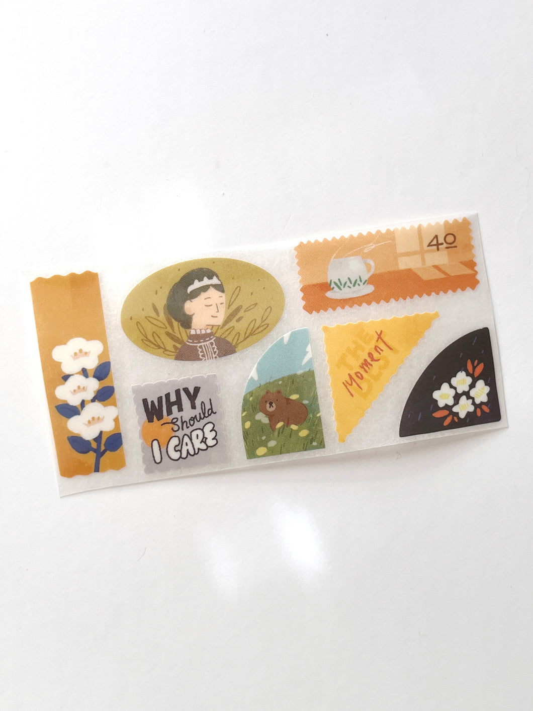 [SAMPLER] OURS Studio Those Little Thoughts Transfer Stickers