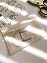 Load image into Gallery viewer, [SAMPLER] OURS Studio Grocery Labels Letterpress Badge Paper Deco
