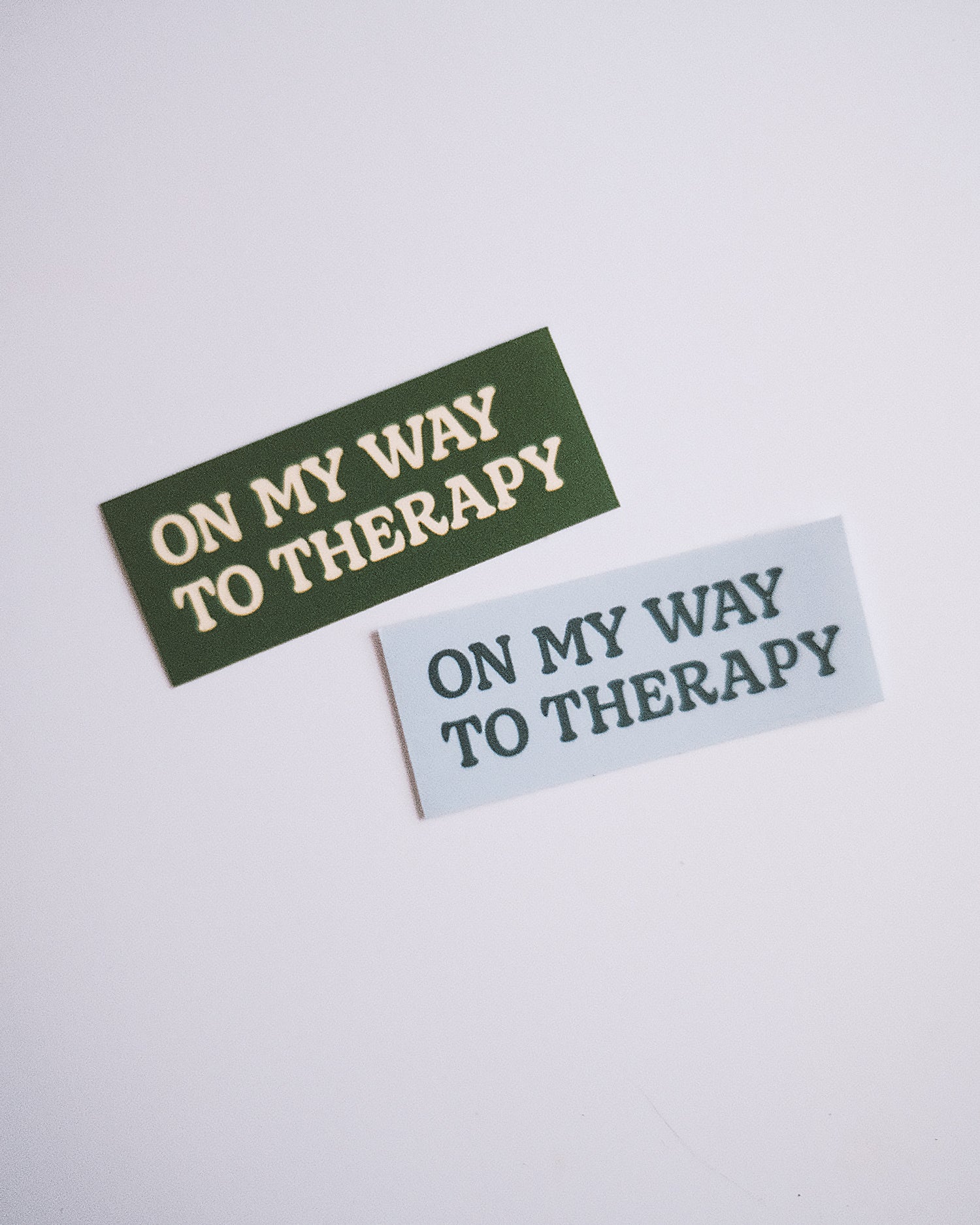 OMW to Therapy Mini Sticker Flakes – Sunny Stoic Studio
