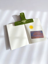 Load image into Gallery viewer, Sticker Keeper  ◍ Passport Size (Camel with Gold Foil)
