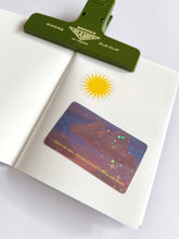 Load image into Gallery viewer, Sticker Keeper  ◍ Passport Size (Camel with Gold Foil)
