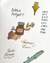 Load image into Gallery viewer, Pen &amp; Ink Magic ✨ Rub-on Transfer Sticker Sheet
