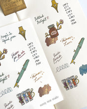 Load image into Gallery viewer, Pen &amp; Ink Magic ✨ Rub-on Transfer Sticker Sheet
