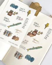 Load image into Gallery viewer, Pen &amp; Ink Magic ✨ Rub-on Transfer Sticker Sheet
