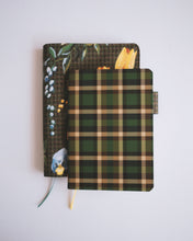 Load image into Gallery viewer, Plaid Green ✺ A6 Pocket Journal
