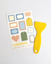 Load image into Gallery viewer, PLAY Frames 🎈 Rub-on Transfer Sticker Sheet

