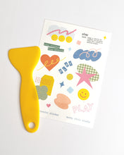Load image into Gallery viewer, PLAY Collage 🎈 Rub-on Transfer Sticker Sheet
