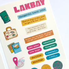 Load image into Gallery viewer, Lakbay Journal Set: Thoughtful Travel Notes | Sunny Stoic Studio x Nica Cosio
