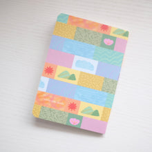 Load image into Gallery viewer, Rainbow Quilt ✺ A6 Pocket Journal
