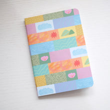 Load image into Gallery viewer, Rainbow Quilt ✺ A6 Pocket Journal
