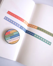 Load image into Gallery viewer, Rainbow Stars Slim Washi Tape *New*
