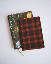 Load image into Gallery viewer, Plaid Red ✺ A6 Pocket Journal
