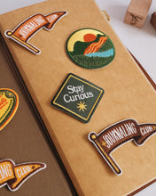 Load image into Gallery viewer, Restful Retreat 🌄 Stick-On Embroidered Patches
