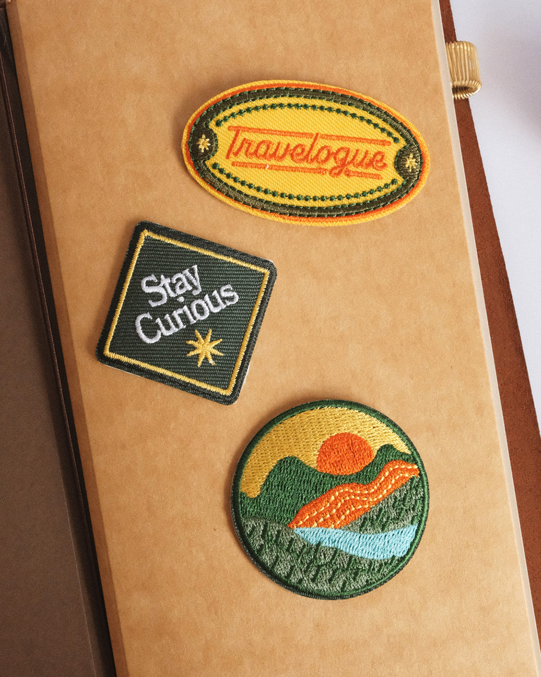 Restful Retreat 🌄 Stick-On Embroidered Patches